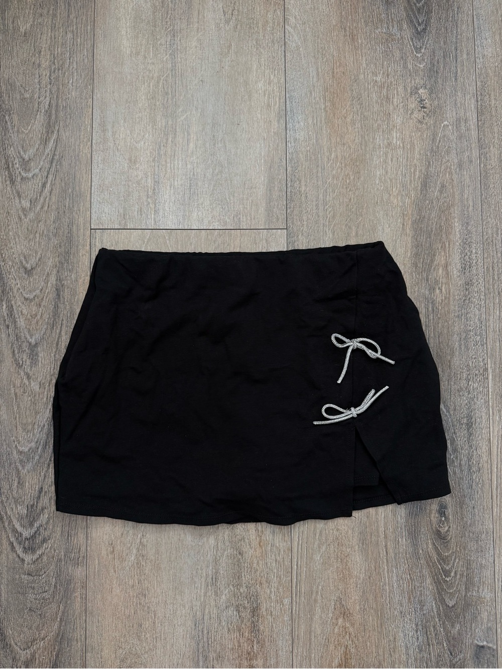 Windsor Black Mini Skort
